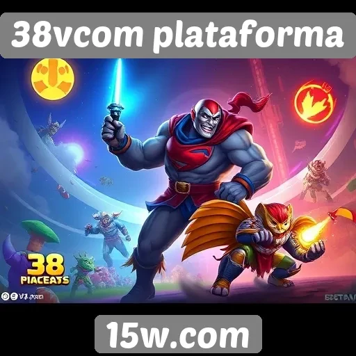 Variedade de jogos disponíveis no 38vcom